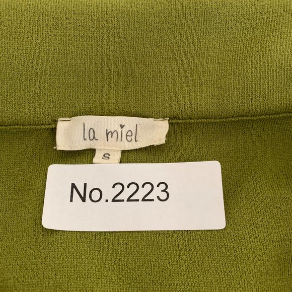 La Miel Matilda Jacket Oversized Lightweight Jacket Button Up Front Womens Small - Picture 13 of 13